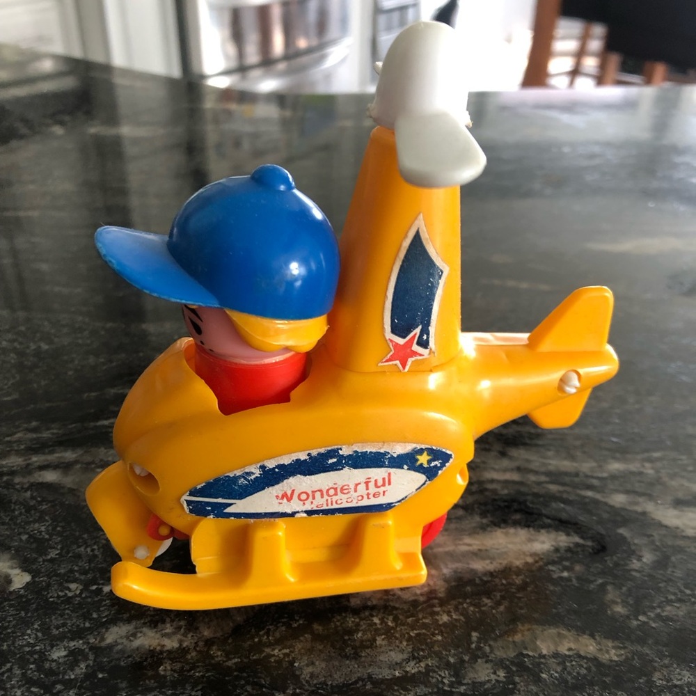 1960- 1970 vintage windup Helicopter